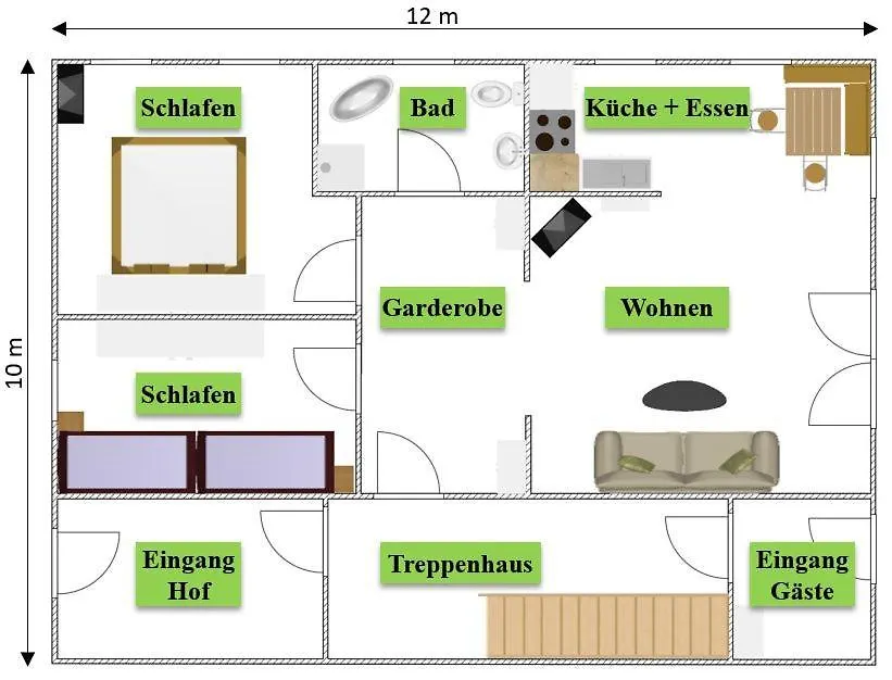Apartment Gästehaus Dürnberg Pastetten